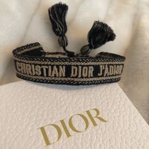 Navy Dior Friendship Bracelet